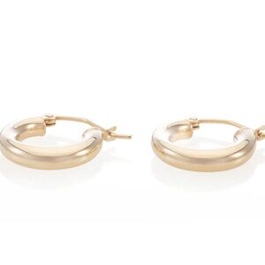 Zofia Day Co Thick Bubble Hoops - .5”